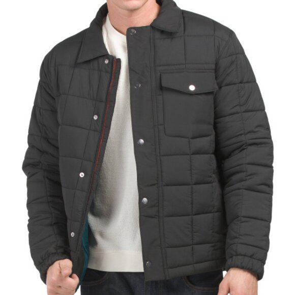 NEW BONOBOS Quilted Jacket Black for men 764mn